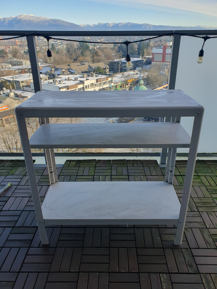 IKEA Metal shelf( indoor , outdoor)