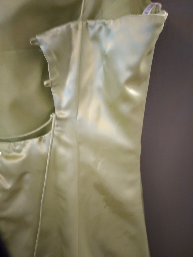 Lime / green event gown $30.00 OBO - photo 5