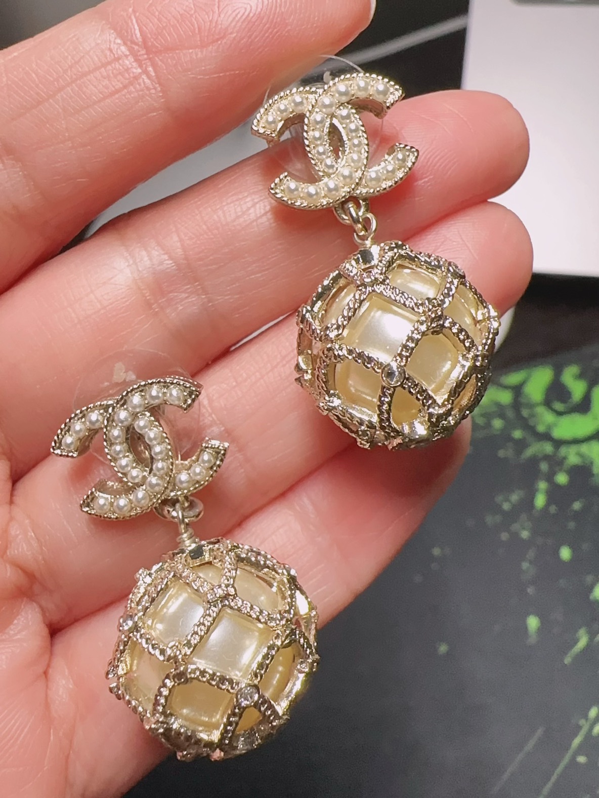 Chanel Drop Earrings