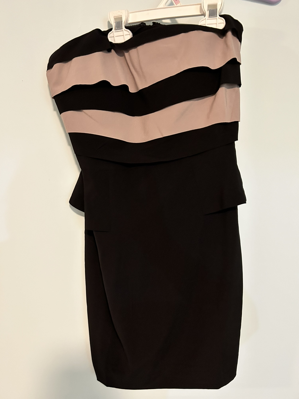 New strapless dress