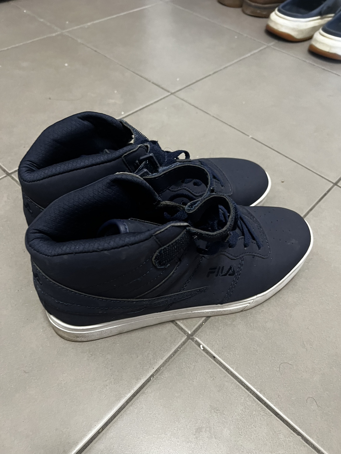 Fila high rise sneakers