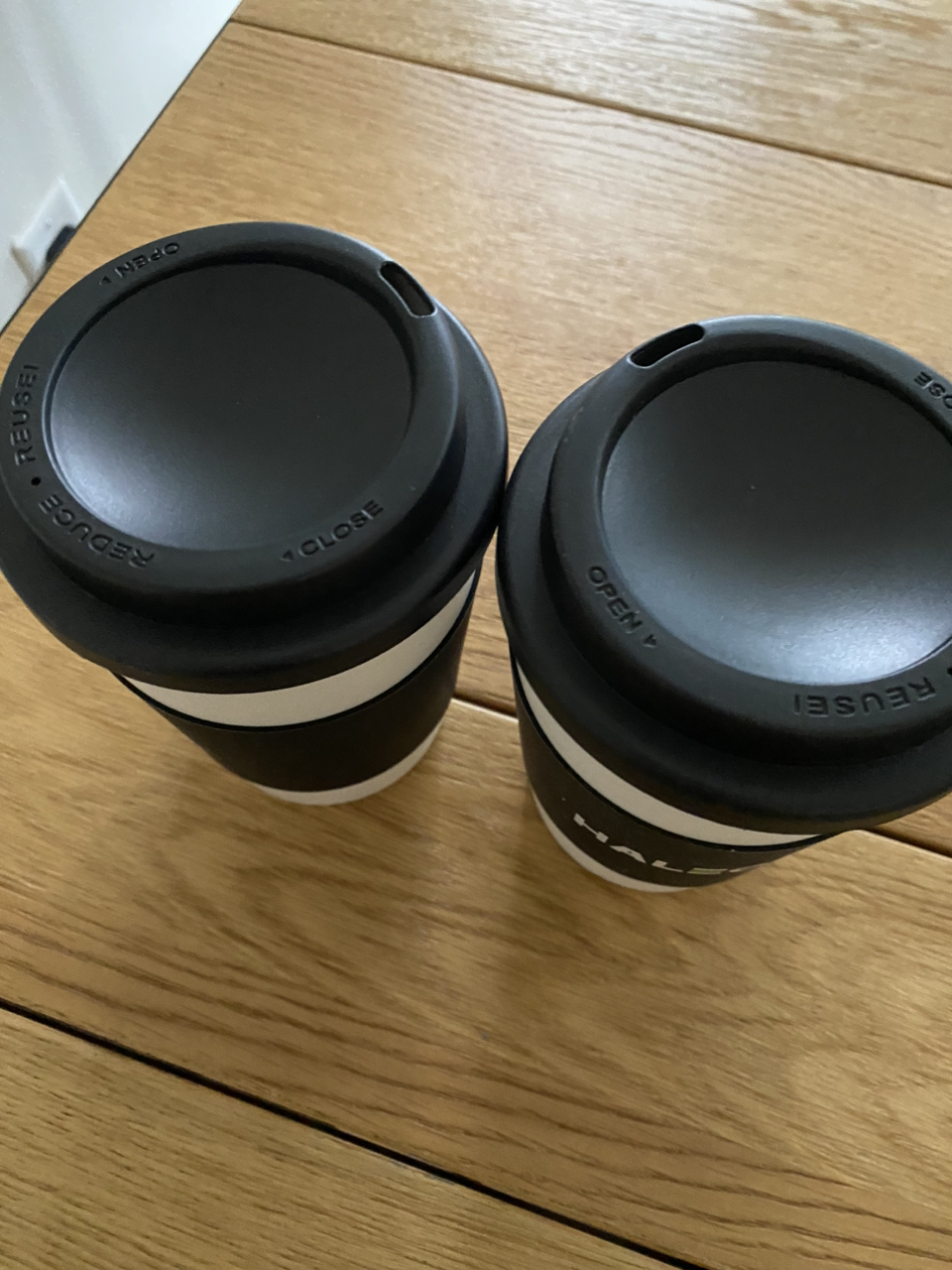 #freecycle 2 Mugs with lid - photo 2