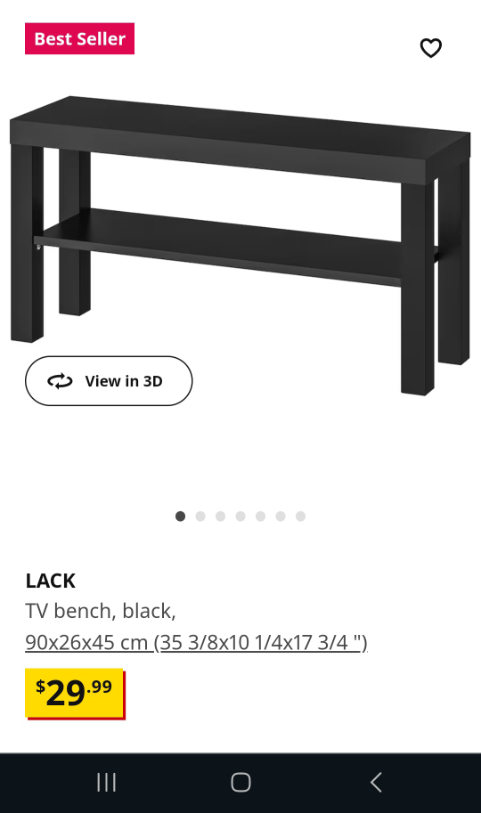 IKEA TV Bench - photo 3