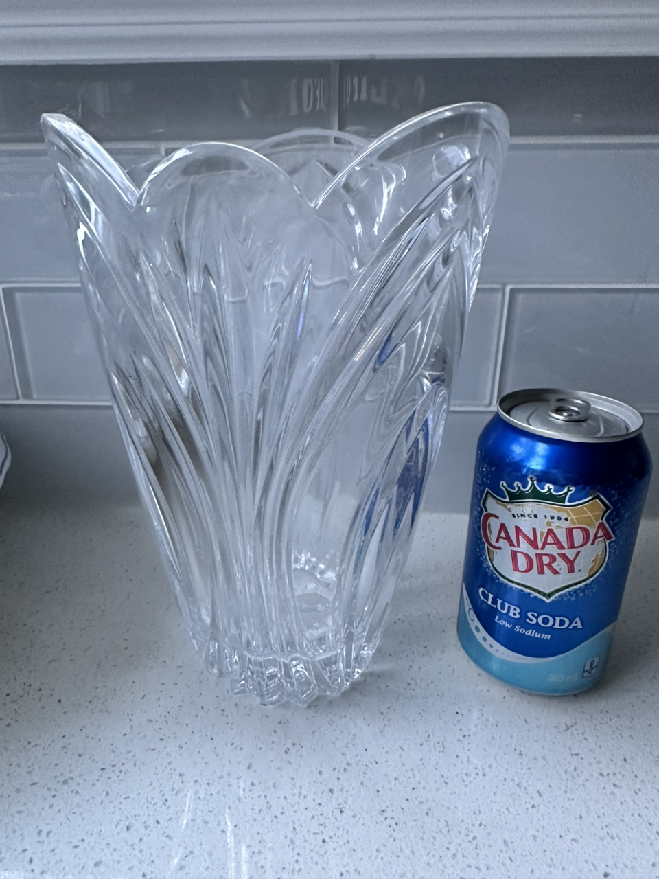 Crystal vase