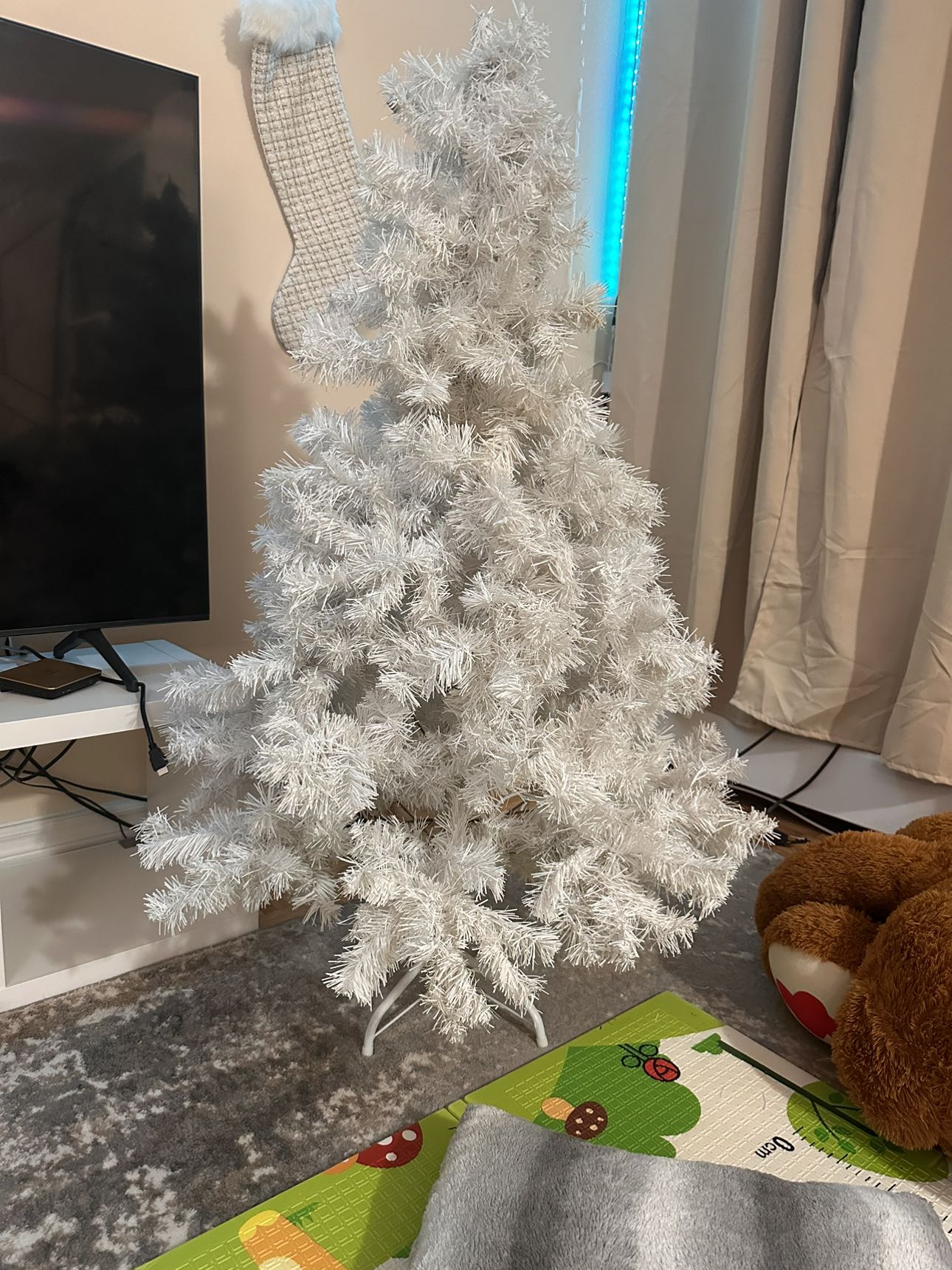 5ft White Christmas Tree