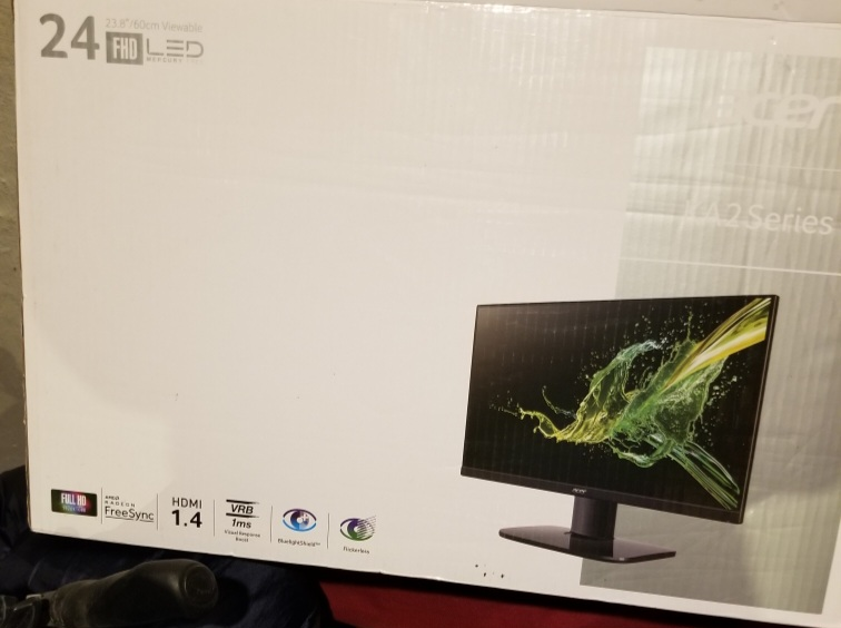 BRAND NEW ACER 24 INCH MONITOR IN BOX - photo 5