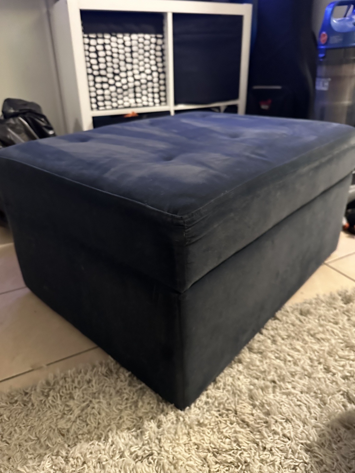 Blue Ottoman - photo 3