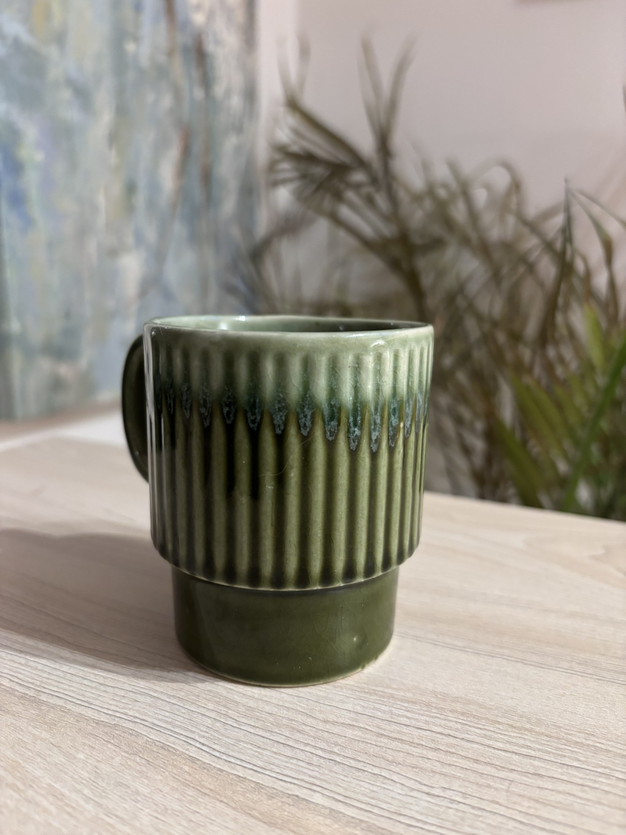 Vintage Japanese ceramic mug