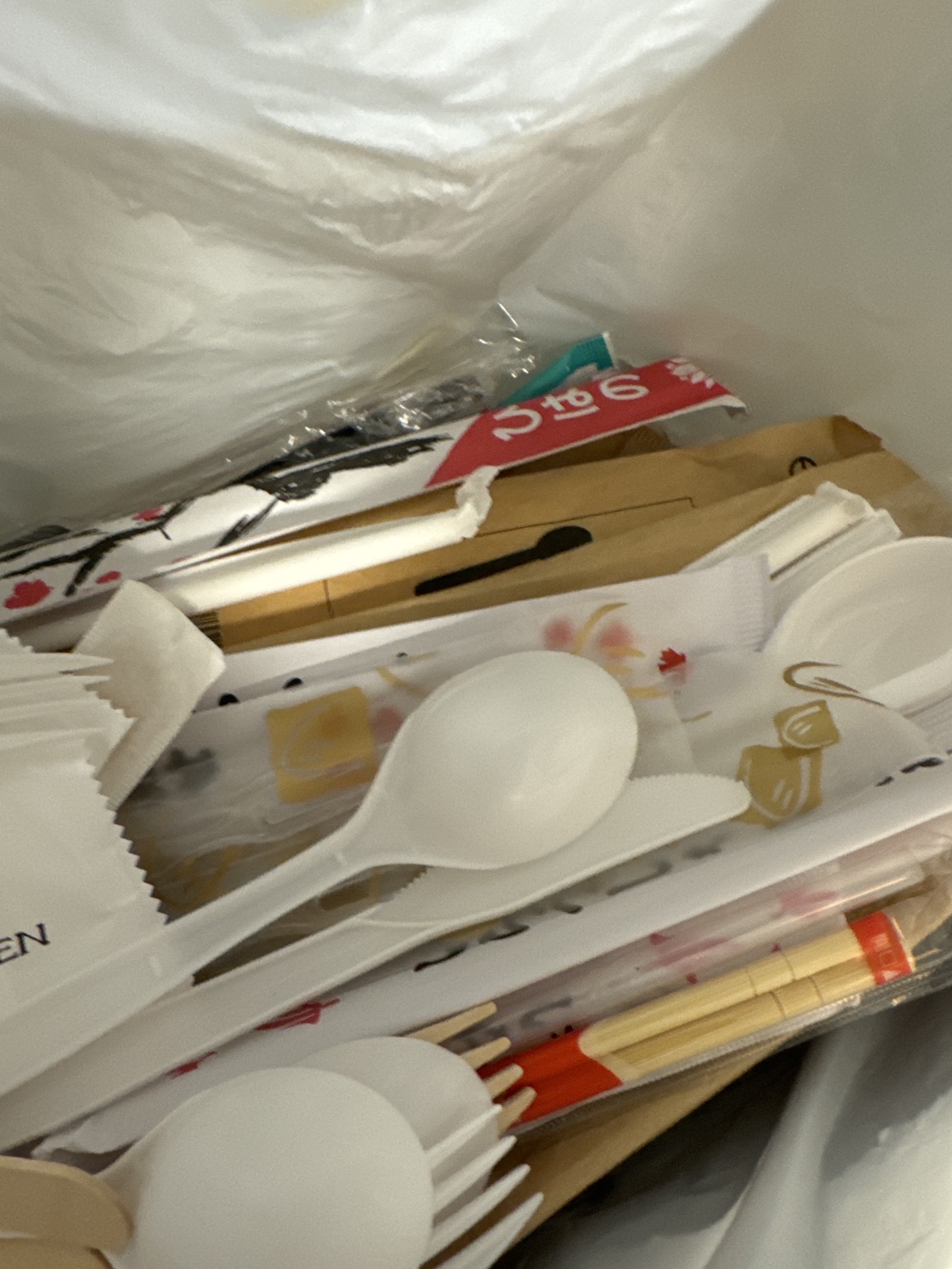 Take out disposable utensils thumbnail