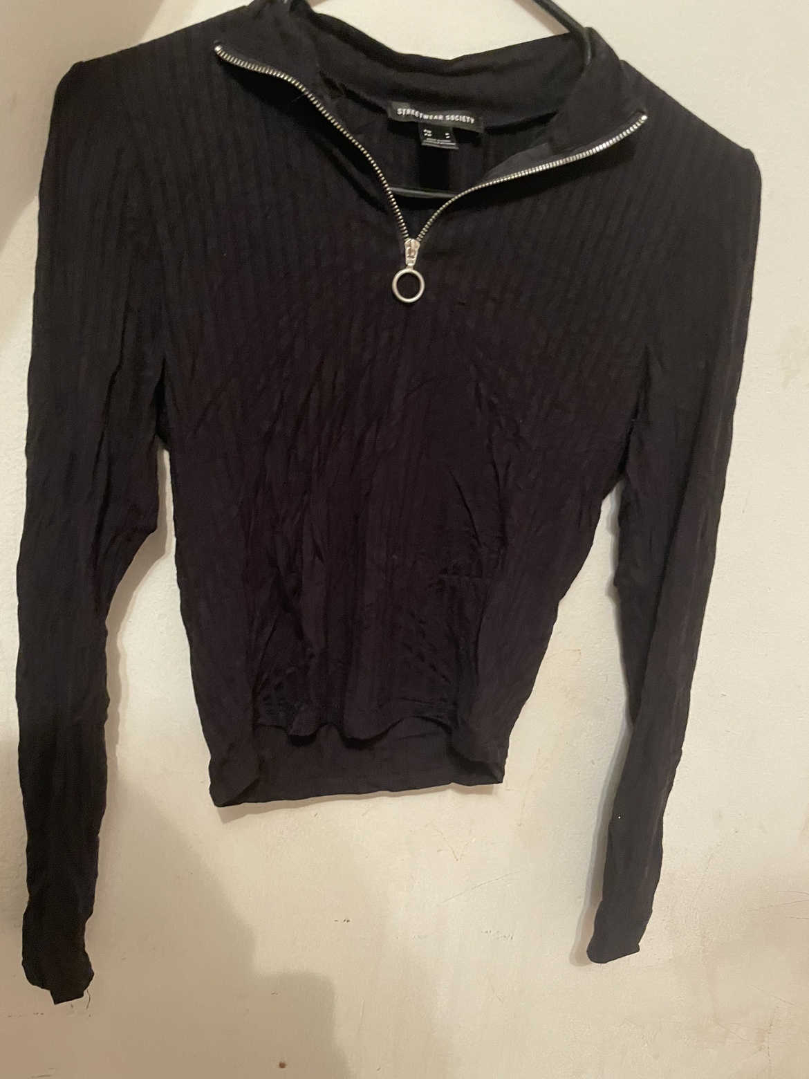 Two shirts. Maroon and black image indicator(2)