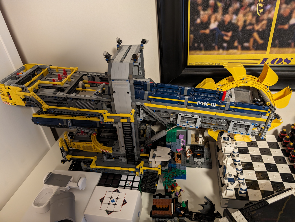 LEGO Technic Bucket Wheel Excavator (42055) Used w/out box image indicator(3)