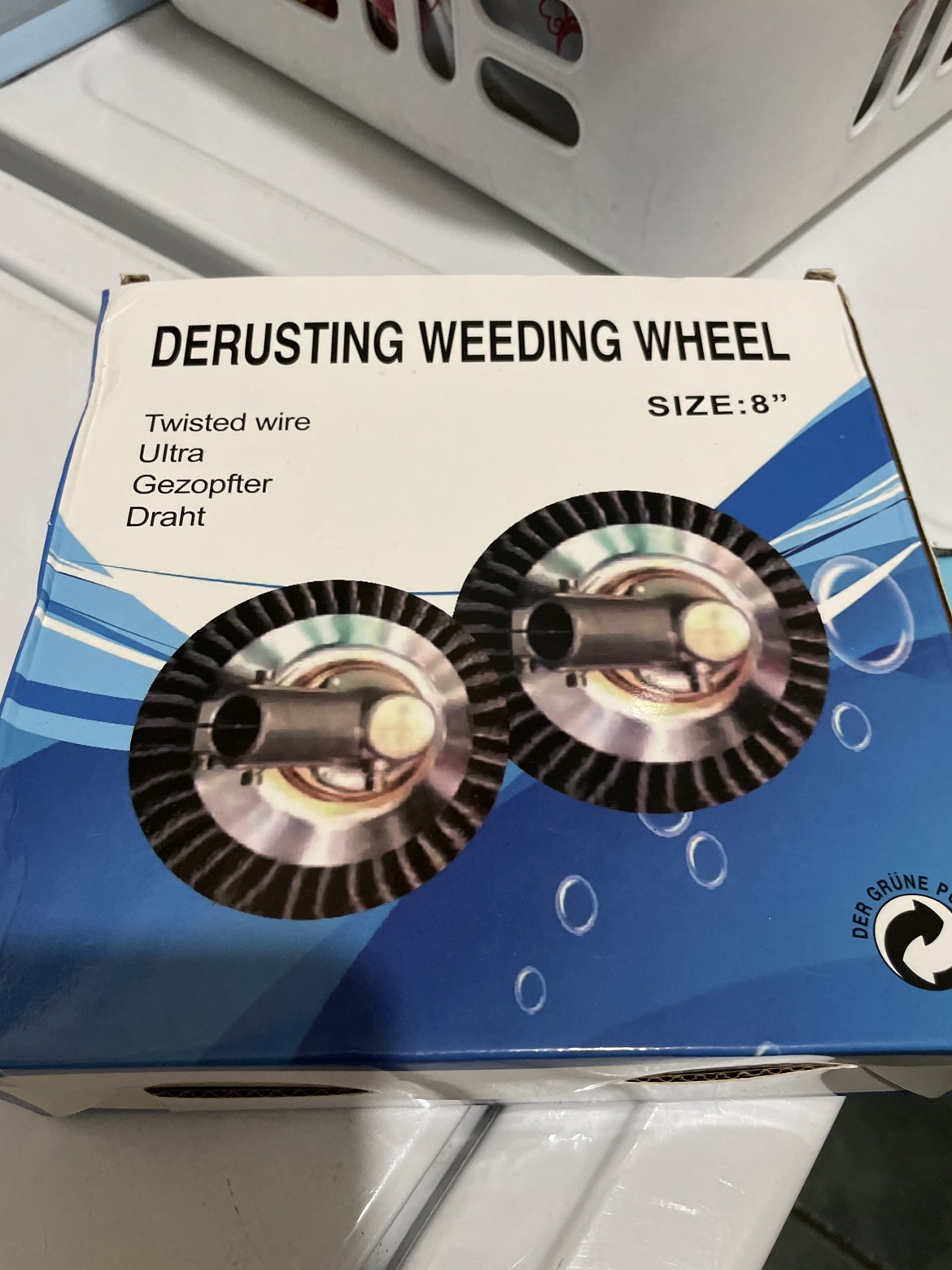 Derusting Weeding Wheel # freecycle thumbnail