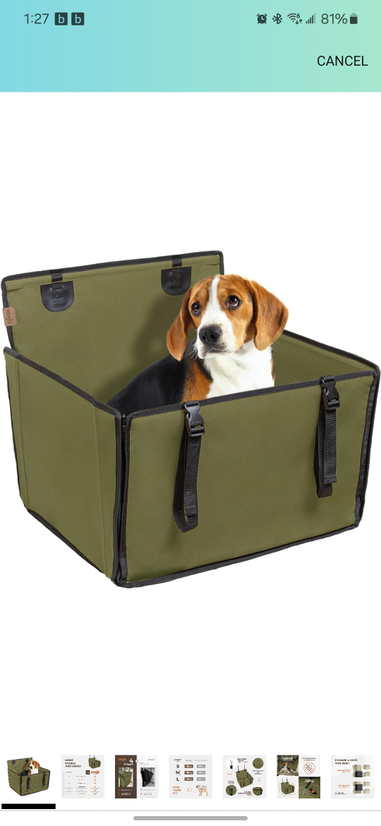 dog car seat New - photo 3