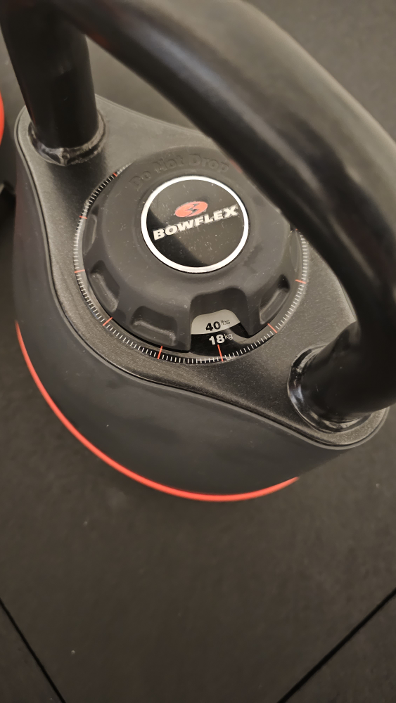 840 Bowflex Adjustable Kettlebell - photo 3