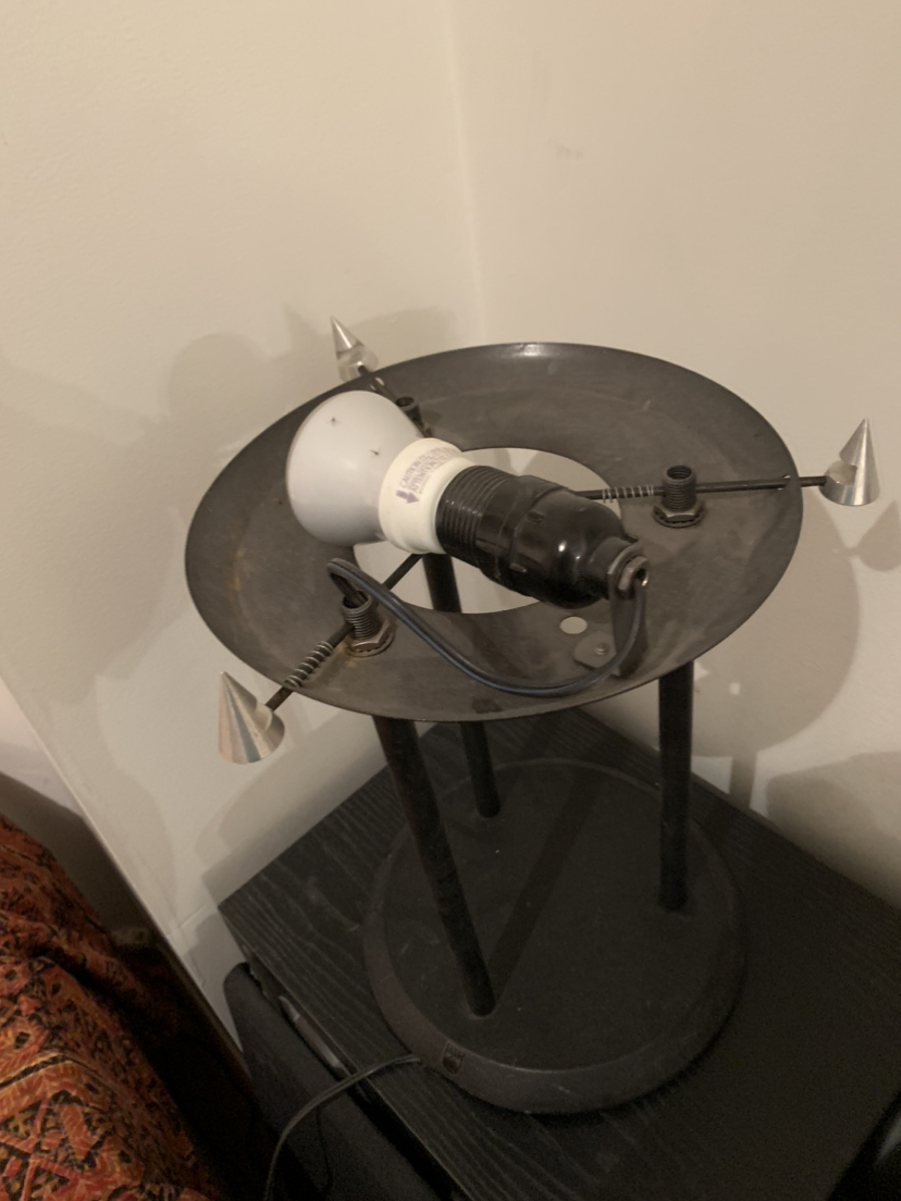 Free 🚚 Unique BAZZ Vintage MCM Lamp image indicator(3)