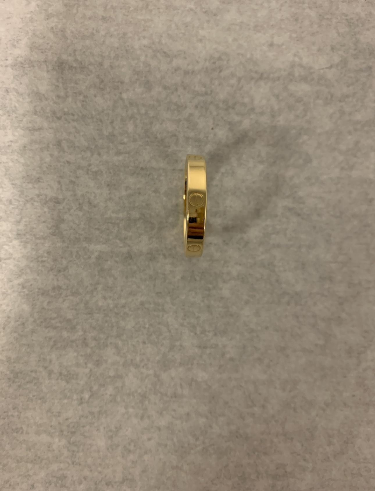 18k Yellow Gold ring - photo 3