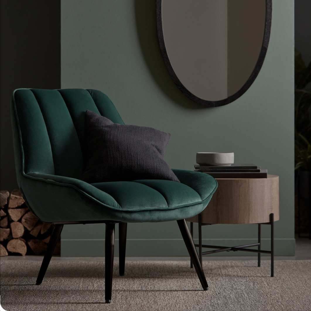 Emerald Green Lounge Chair | Accent Chair - photo 2