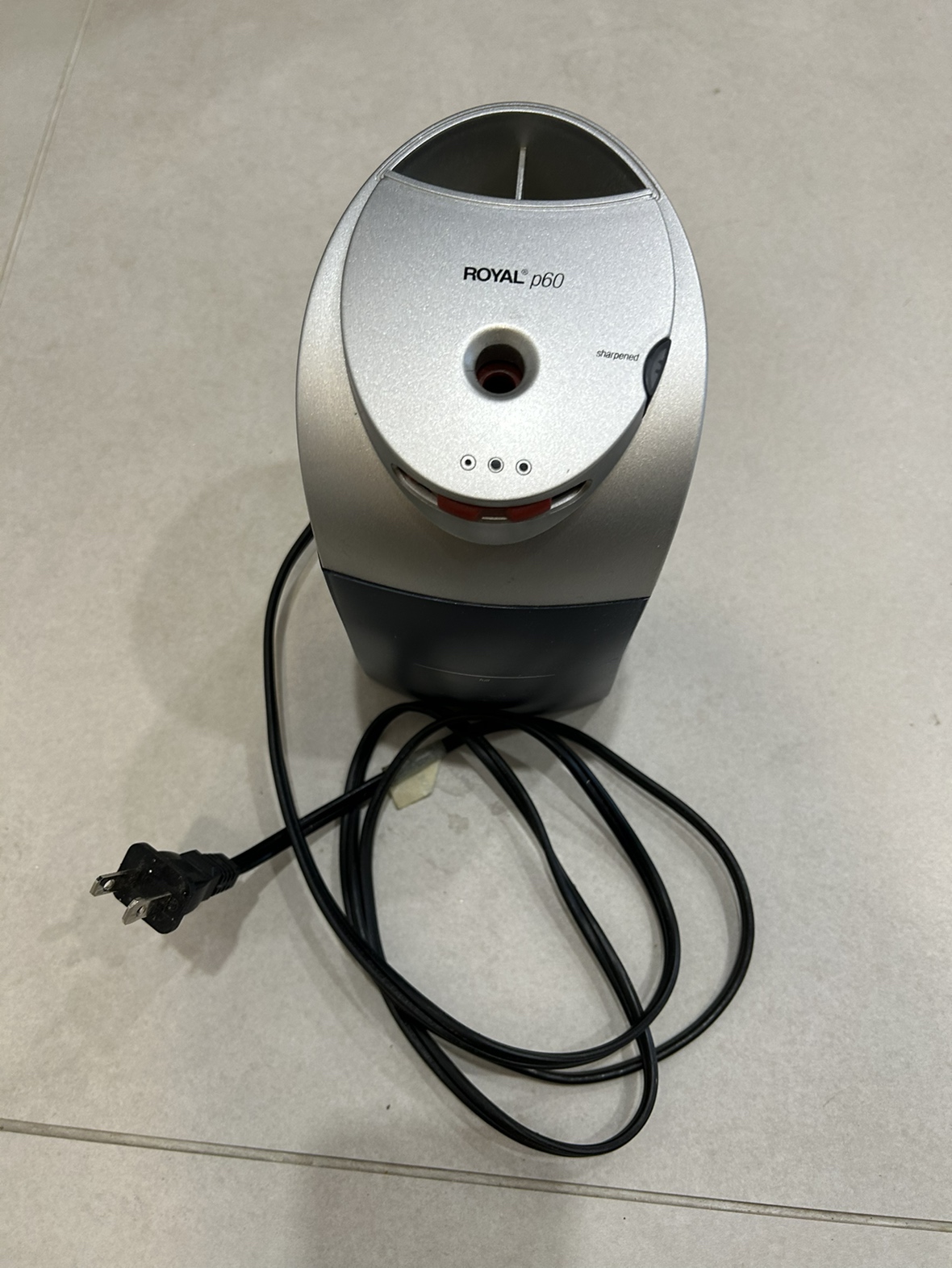 Electronic Pencil Sharpener - Royal P60