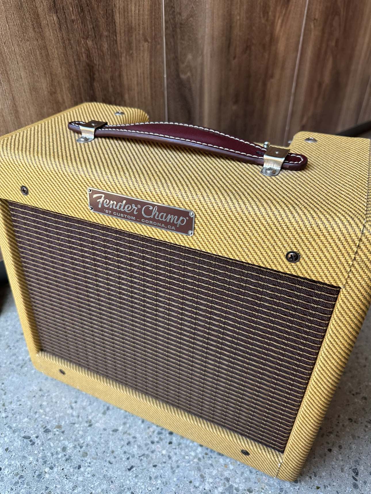 Fender Champ 57’ Custom Tweed thumbnail