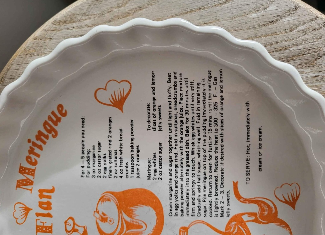 Orange Meringue Flan Dish | Bingo 🎯 image indicator(6)