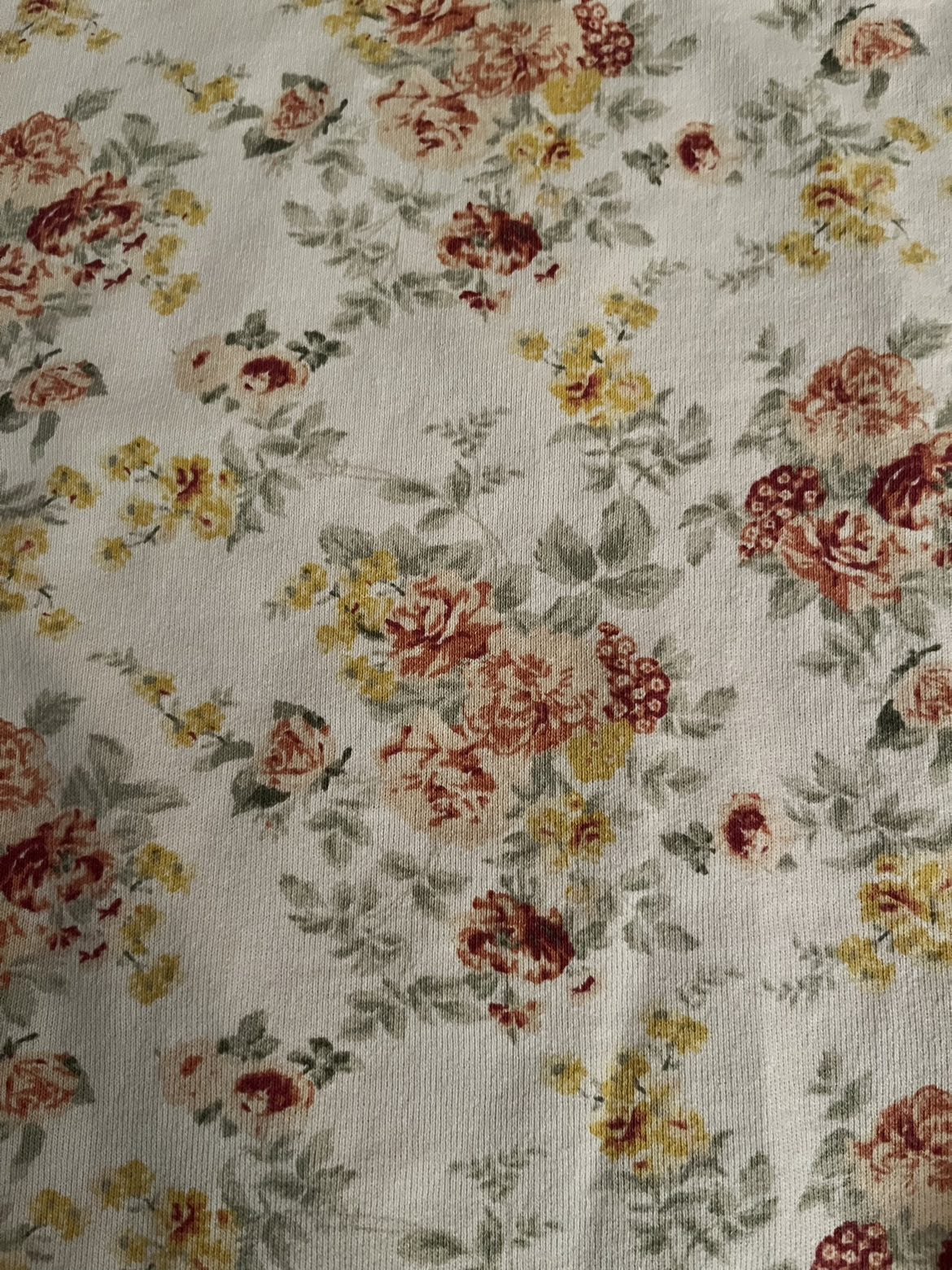 Floral print oversized sweatshirt image indicator(3)