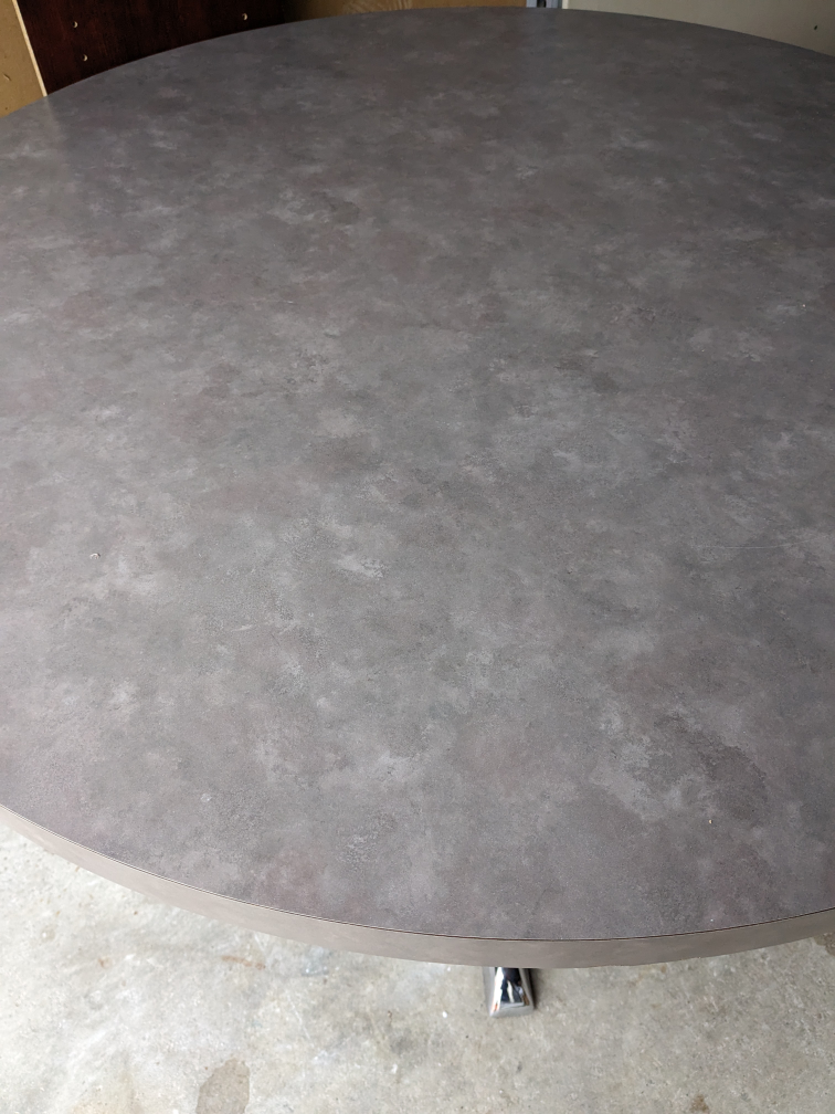 Round table grey - photo 3