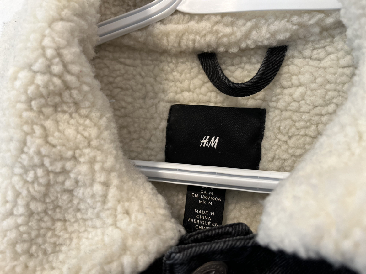 Teddy Lined Denim jacket H&M image indicator(4)