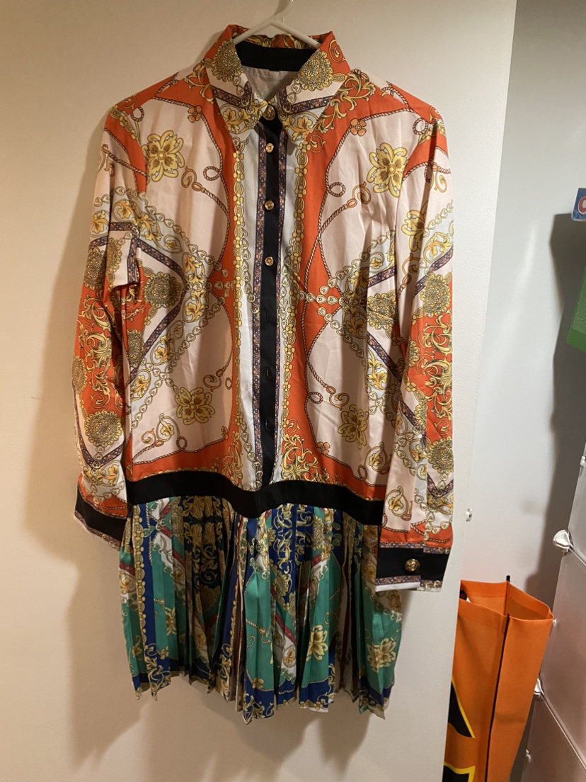 Brand new Shein versace inspired dress