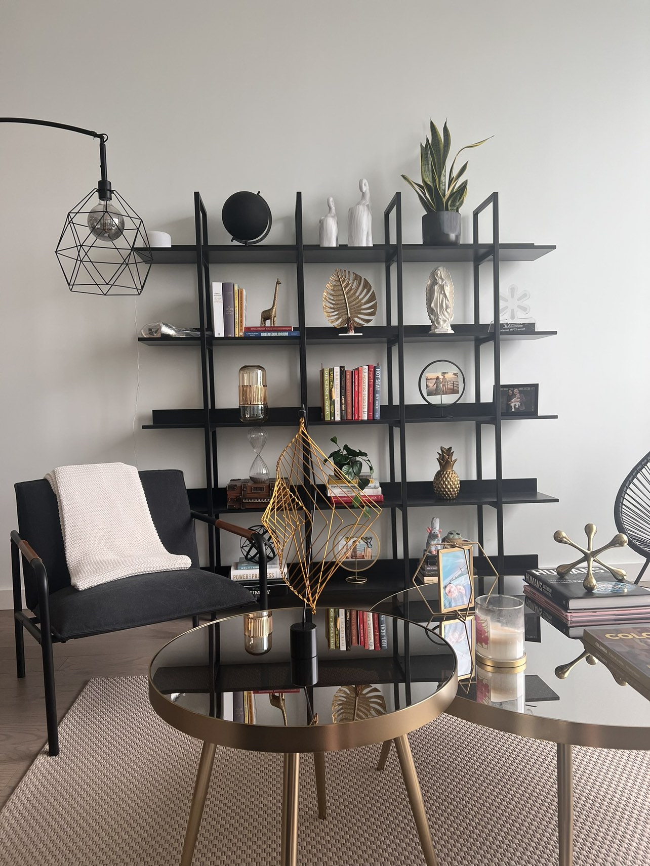 Great 5 tier modern bookcase