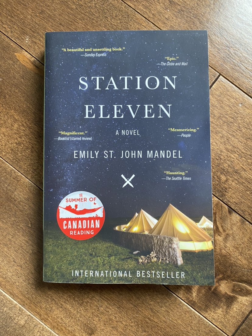 Assortment of popular books (e.g. Gone Girl, Station Eleven) image indicator(7)