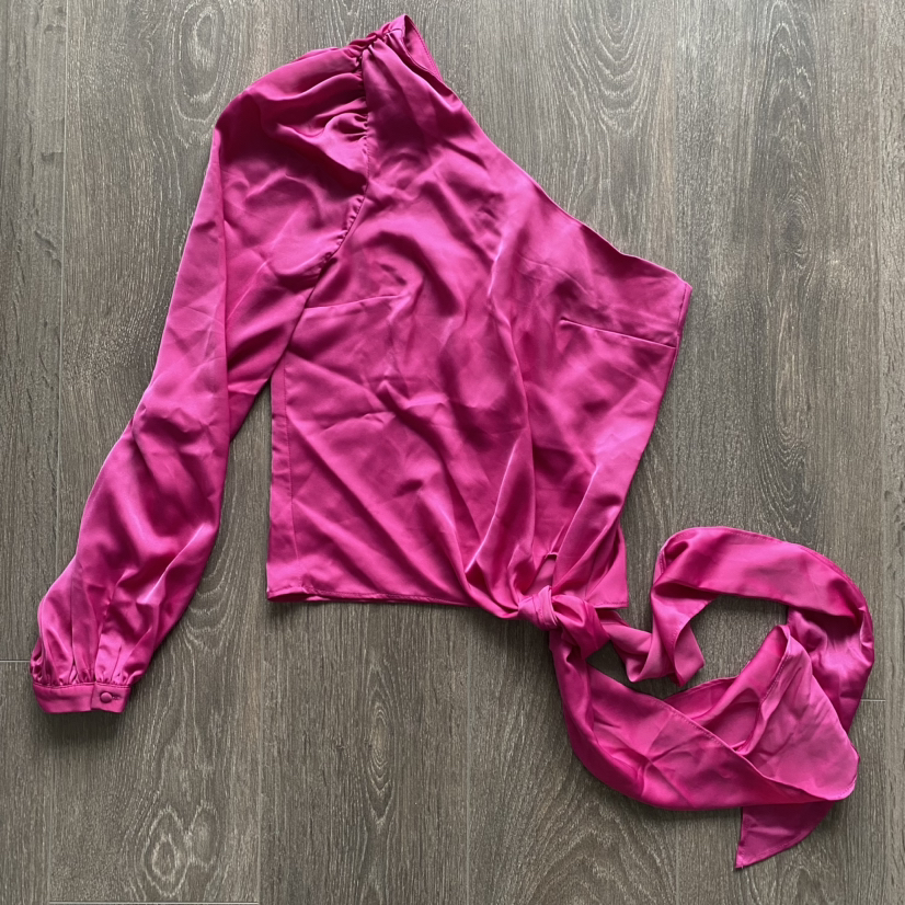 NEW Buffalo David Bitton One Shoulder Blouse image indicator(2)