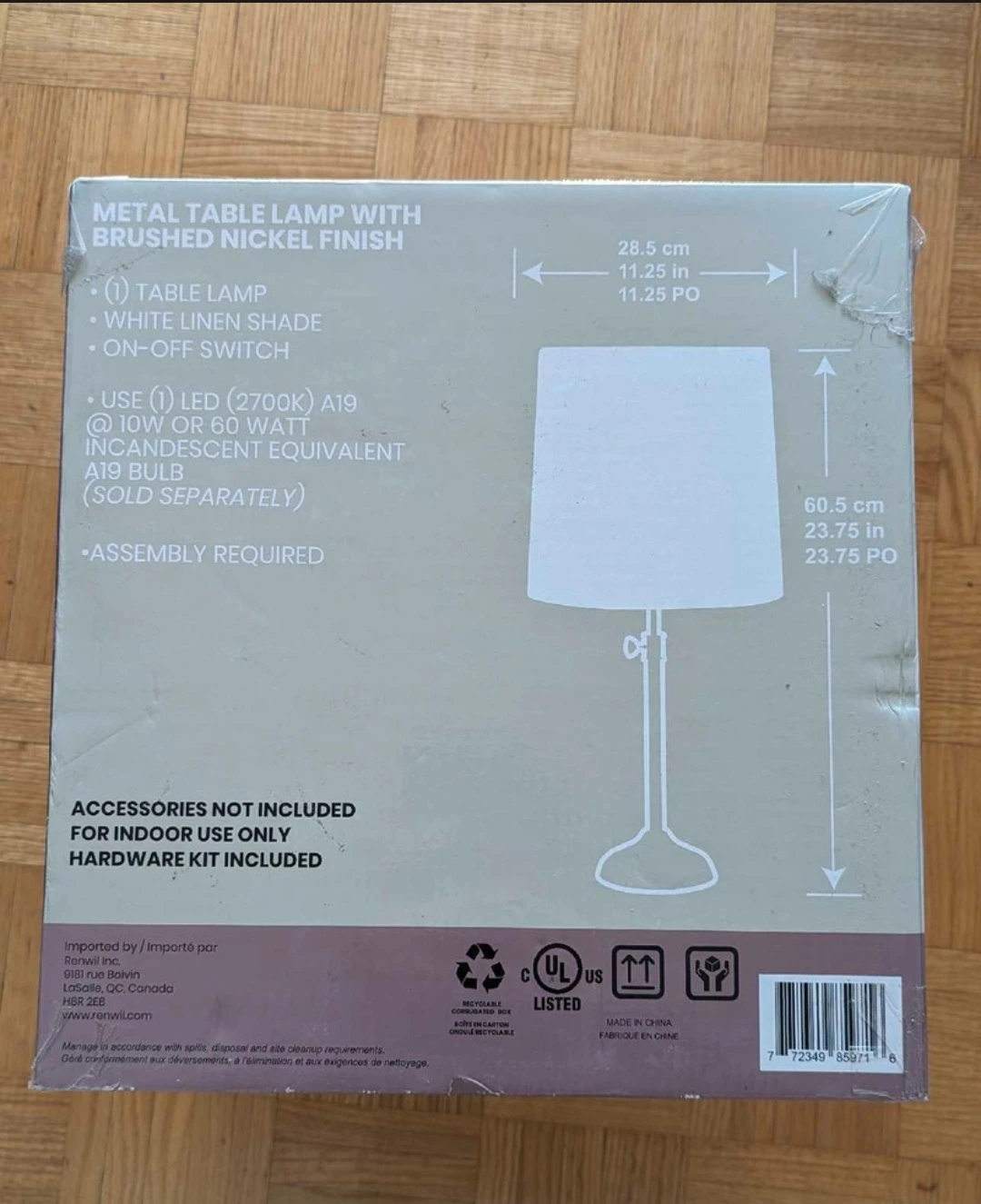 Brand New Table Lamp - photo 3