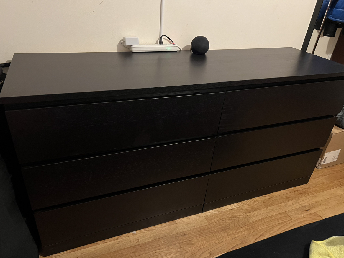 MALM 6-drawer dresser - photo 3