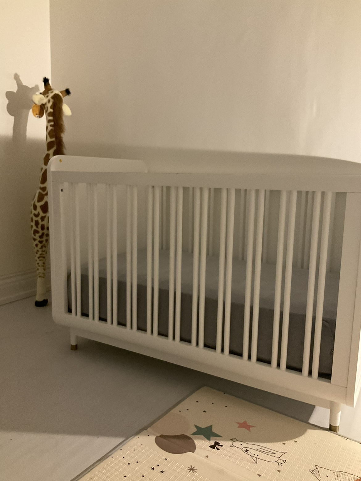 Crate and Barrel Arlo wood crib