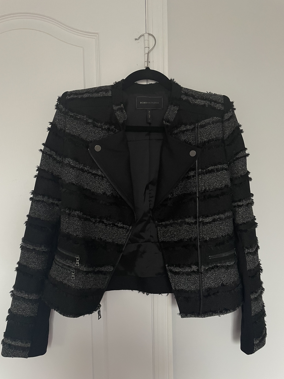 Black Feather Jacket