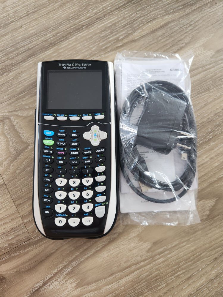 TI - 84 Plus C Silver Edition