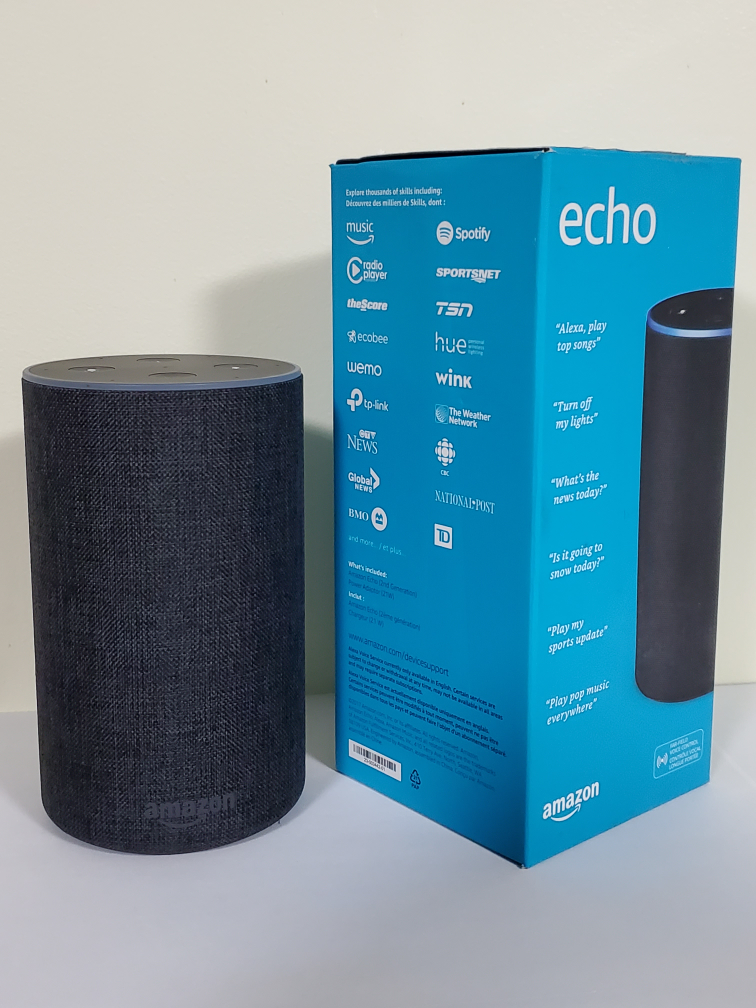 Alexa Echo 2nd Generation - Charcoal