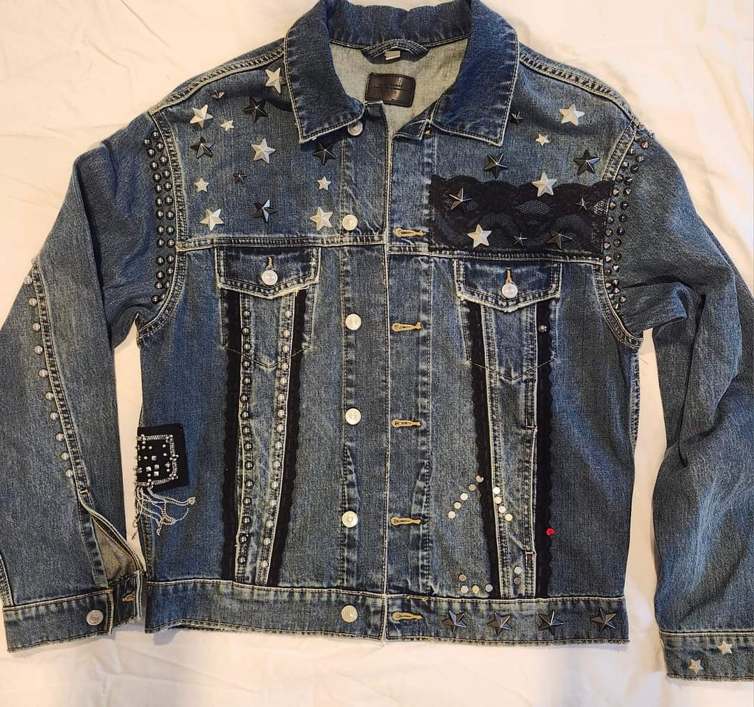 ZARA WOMAN, Premium Denim Collection' DENIM JACKET #M #L #XL image indicator(6)