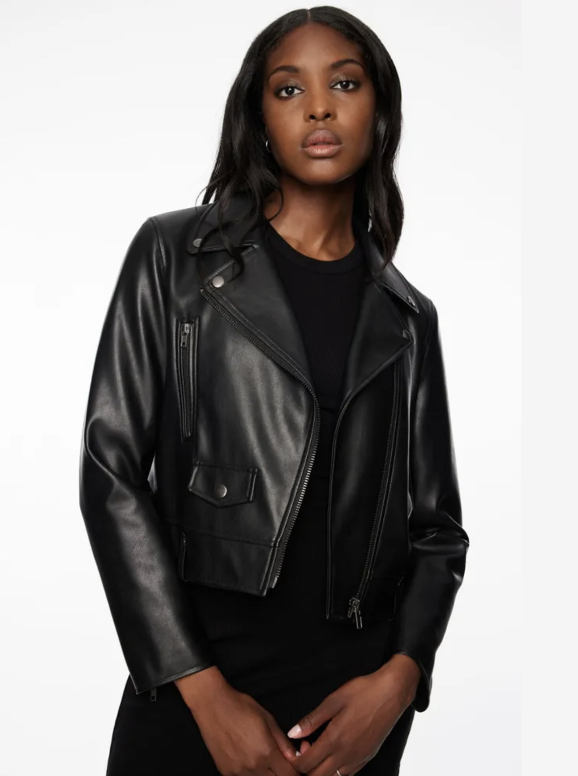 Dynamite (S) moto faux jacket image indicator(2)