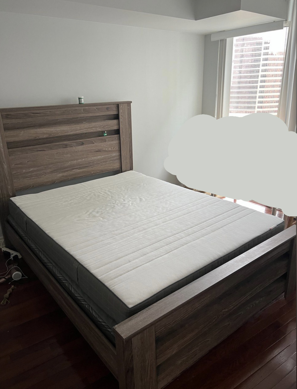 IKEA Queen mattress MORGEDAL Foam mattress, firm/ Mattress ONLY thumbnail