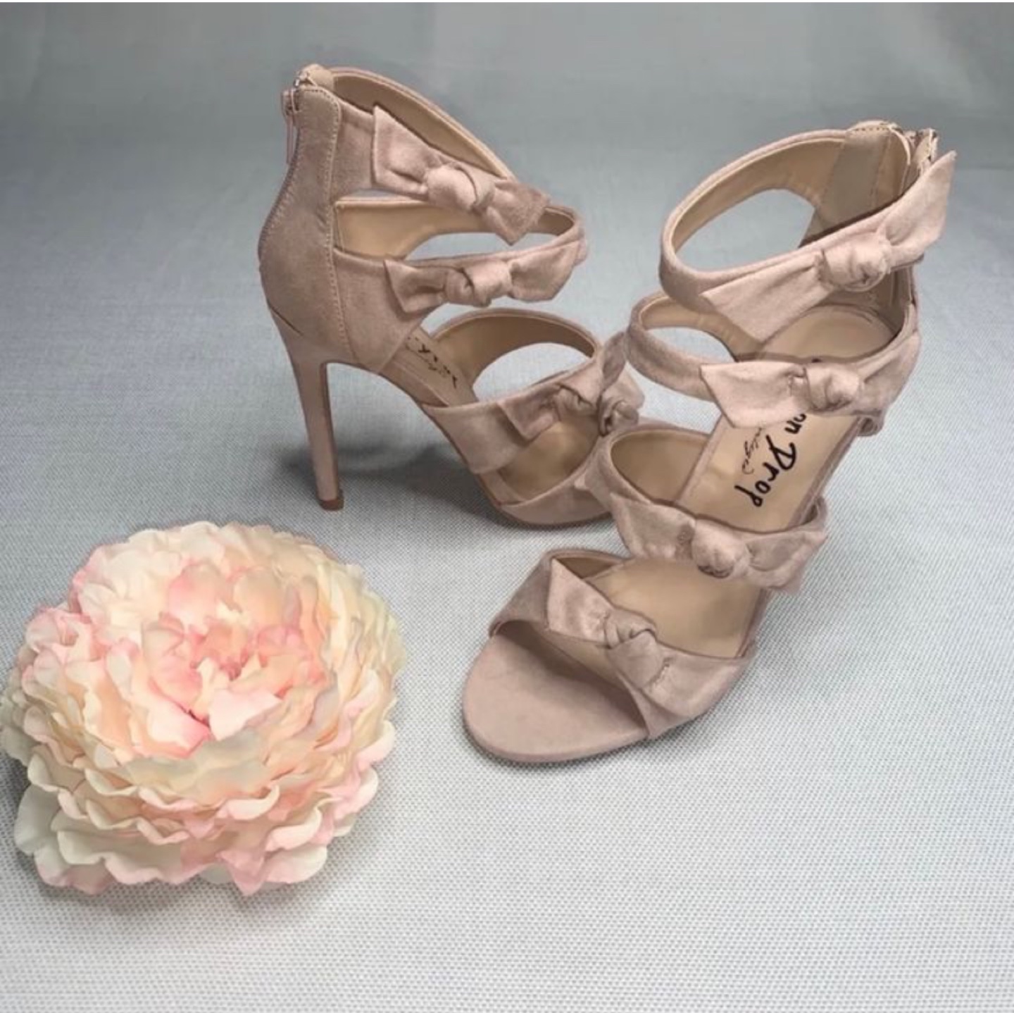 Fashion Nova' Blush Bows Heels - photo 2