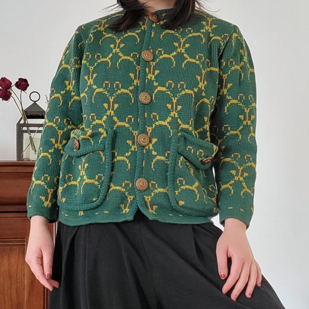 Vintage knit cardigan