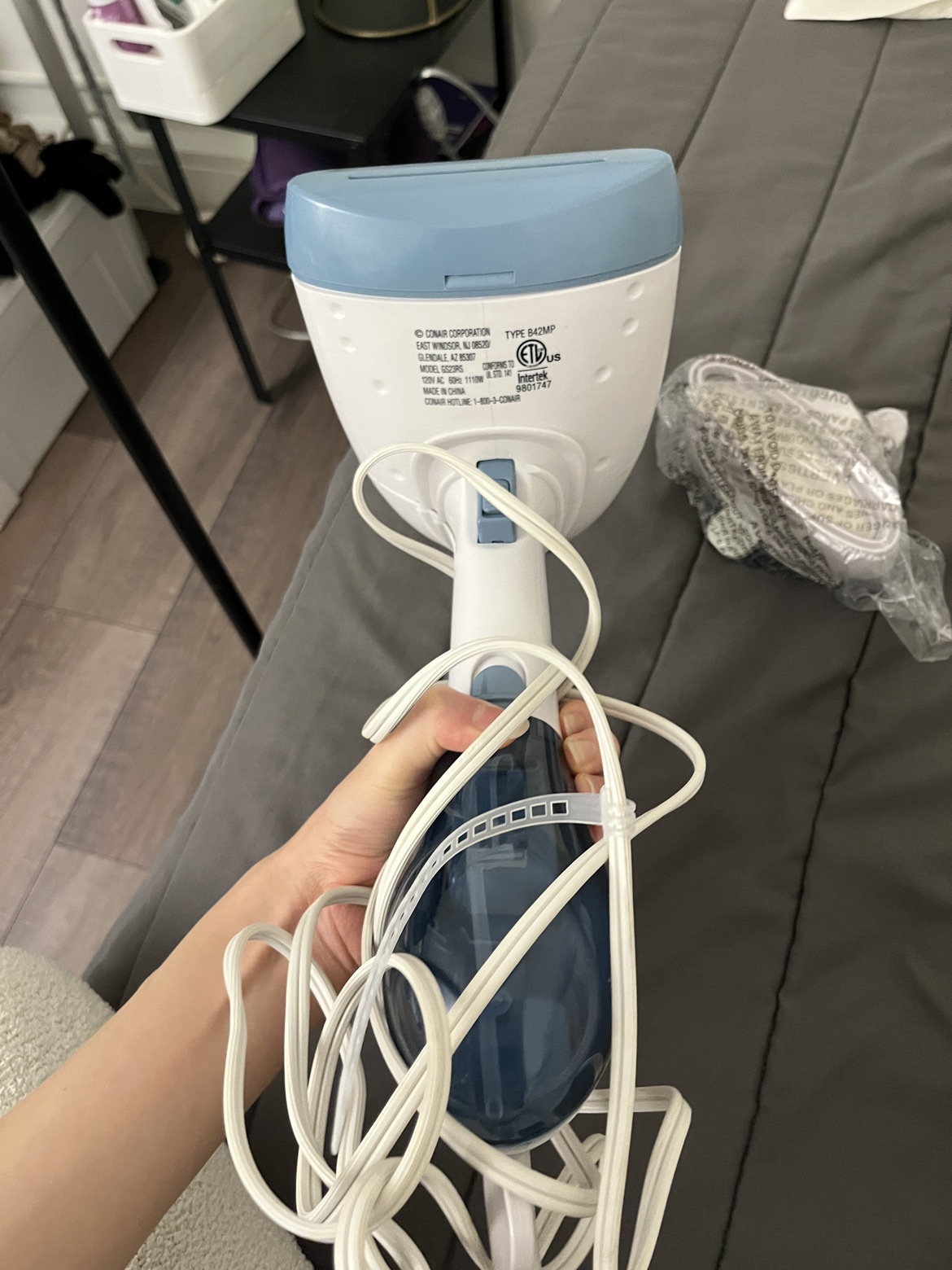 Conair Handheld Garment Steamer for Clothes, - photo 4