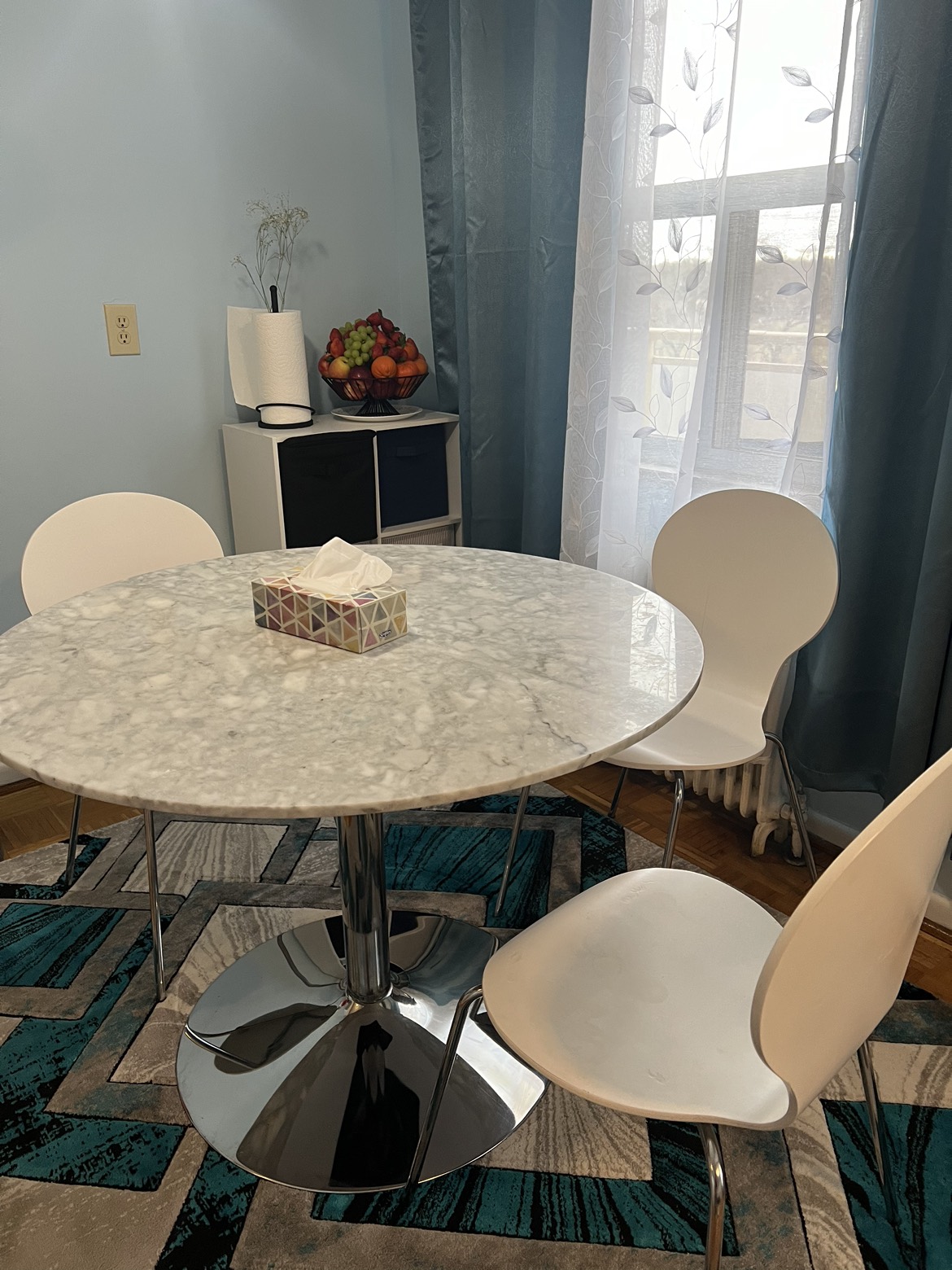 Marble table