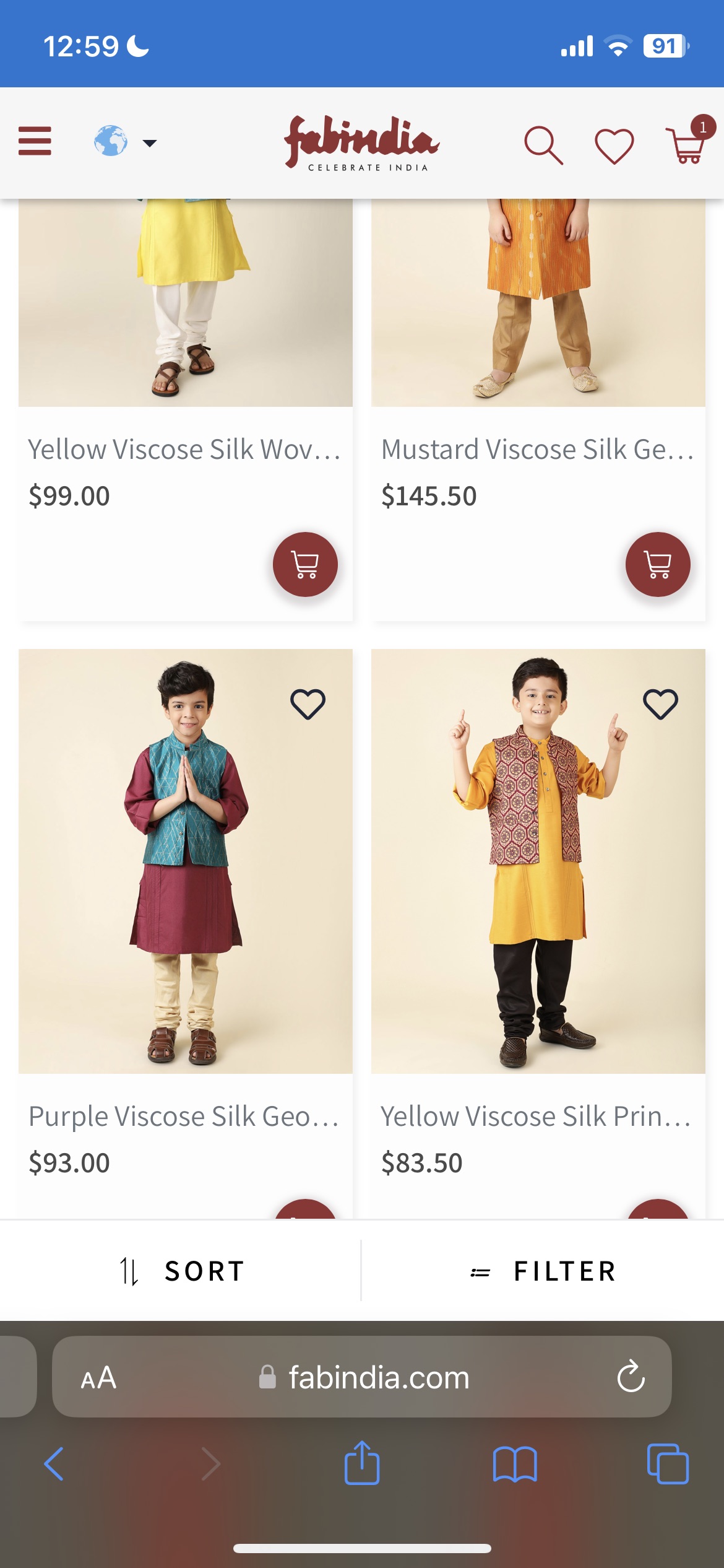 Ethnic/ traditional wear for toddler boy