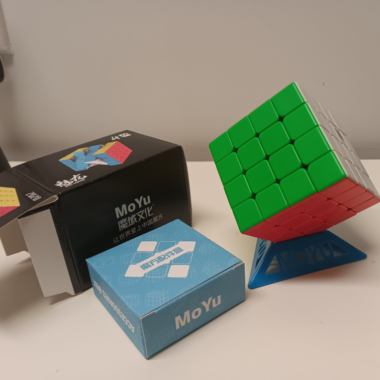 CuberSpeed Moyu Meilong 4x4 M Magnetic stickerless Speed Cube  image indicator(2)