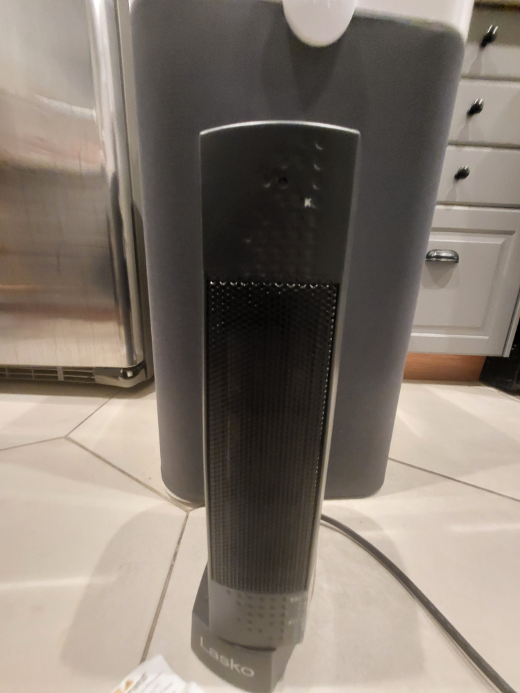 lasko portable rotating heater with fan