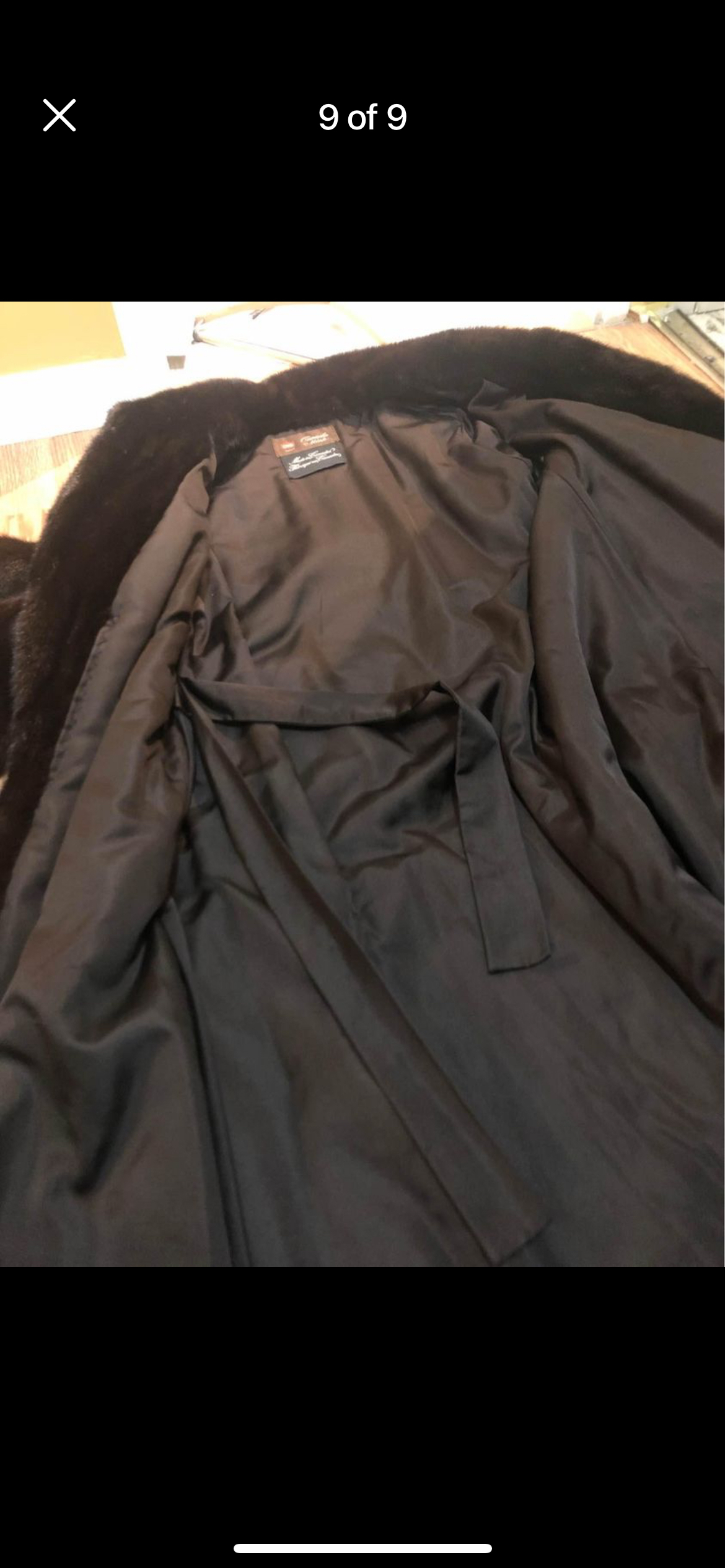 Real Mink Long Fur Coat image indicator(7)