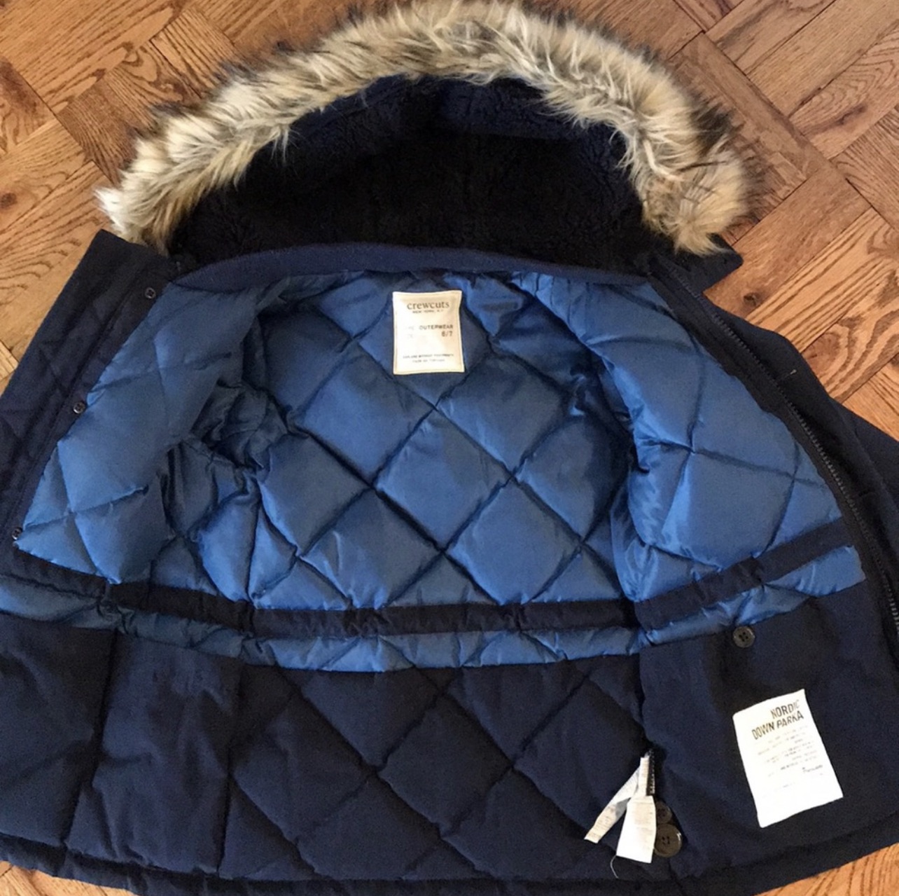 CREWCUTS NORDIC DOWN PARKA 6/7 image indicator(6)