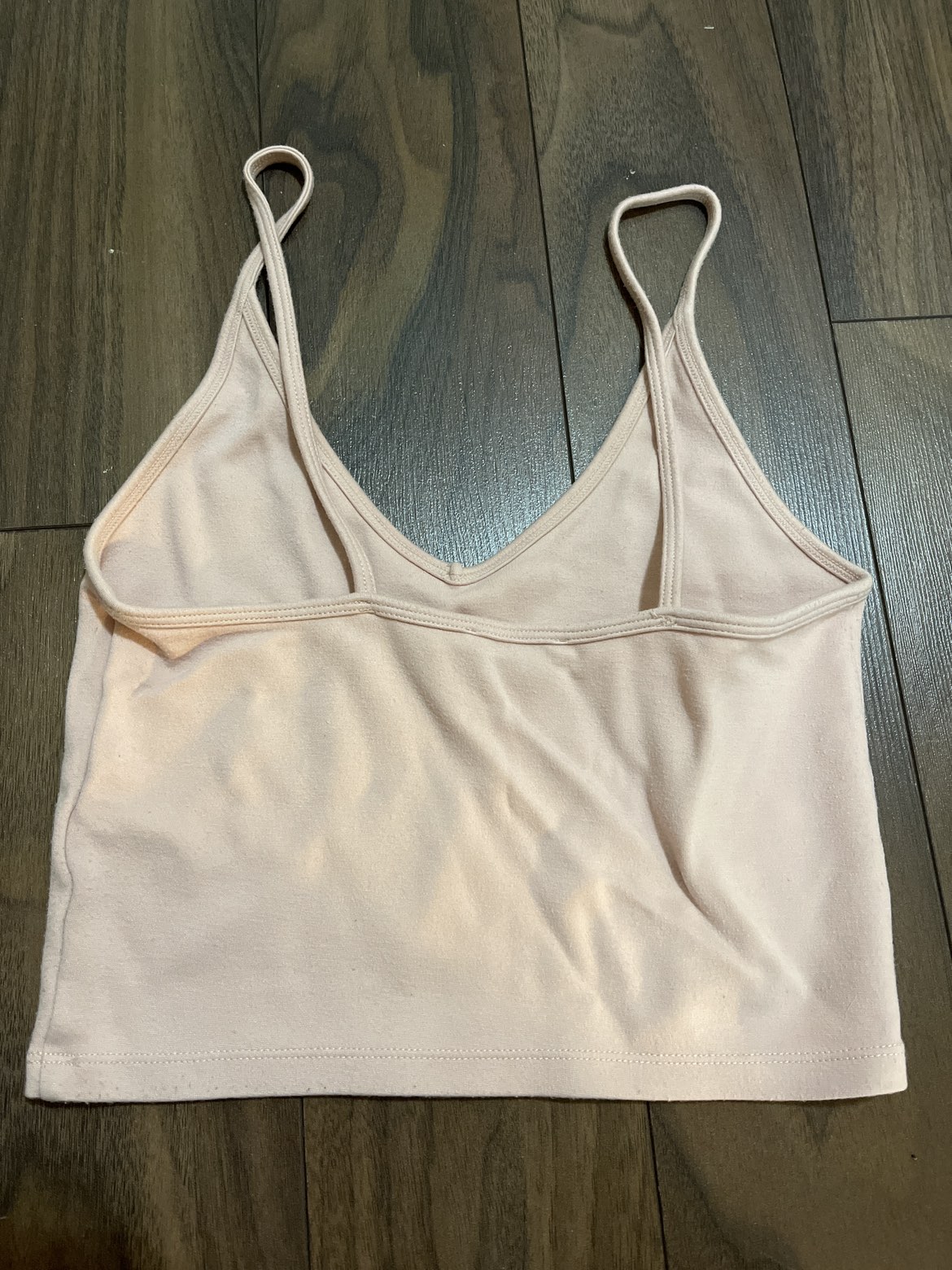 Light pink aritzia cropped tank top - photo 2